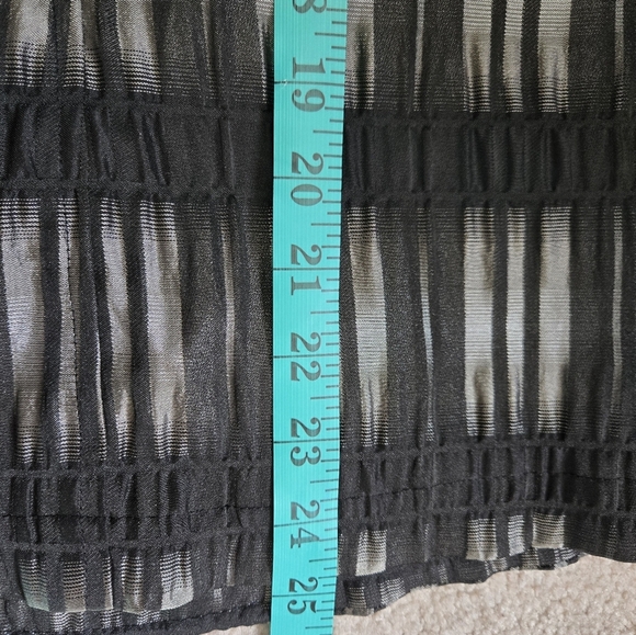 CARBONE Crinkle Ruffle Collar Lightweight Jacket. Size 48/ 16US - Picture 12 of 13